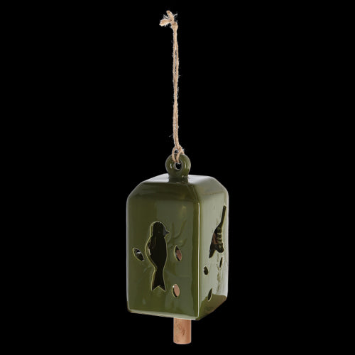 Wind Chime - 50/S Green 11 x 11 x 24cm (Set of 3 Assorted)