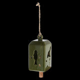 Wind Chime - 50/S Green 11 x 11 x 24cm (Set of 3 Assorted)