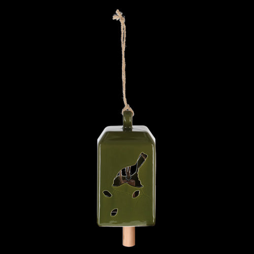 Wind Chime - 50/S Green 11 x 11 x 24cm (Set of 3 Assorted)
