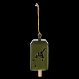 Wind Chime - 50/S Green 11 x 11 x 24cm (Set of 3 Assorted)
