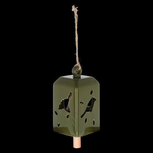 Wind Chime - 50/S Green 11 x 11 x 24cm (Set of 3 Assorted)