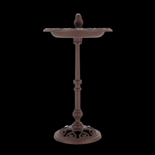 Bird Bath On Pole (39cm)