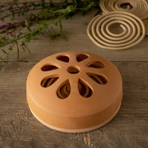 Citronella Coils - Terracotta (15 x 15 x 6cm)