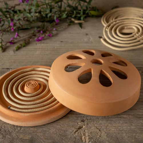 Citronella Coils - Terracotta (15 x 15 x 6cm)