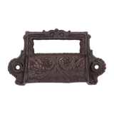 Draw Pull w/ Label Holder - Cast Iron (Set of 6 Assorted)