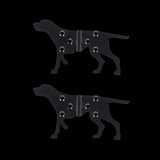 Hinge - Dog 12 x 7cm (Set of 2 Assorted)