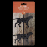 Hinge - Dog 12 x 7cm (Set of 2 Assorted)