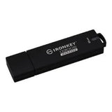 Kingston IronKey D300SM 8GB USB Drive - AES 256 XTS Encrypted, Waterproof, Secure Data Storage