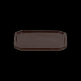 Bonsai Saucer - Rectangular Small 17 x 13 x 2cm (Set of 4)