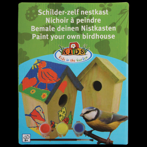 DIY Nesting Box W/Paint (14 x 11 x 20cm)