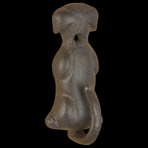 Hook - Cast Iron Dog Tail 3 x 6 x 14cm (Set of 12 Asstd)
