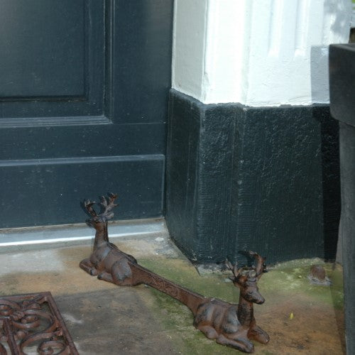 Shoe Scraper - Cast Iron Deer ( 42 x 8 x 14cm)