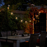 Table Clamp w/ Solar Lights - Black (220cm)