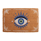 Natural All Seeing Eye Coir Doormat