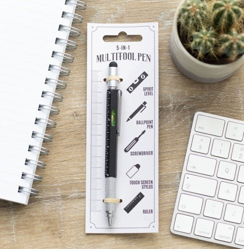 5-in-1 Multitool Ballpoint Pen