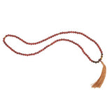 Self Expression Rosewood & Tiger's Eye Mala Necklace