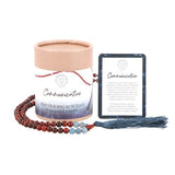 Communication Rosewood & Sodalite Mala Necklace