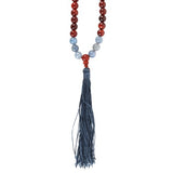 Communication Rosewood & Sodalite Mala Necklace