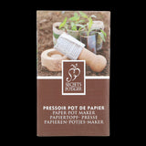 Wooden Paper Pot Maker - 7 x 7 x 12cm (Set of 4)