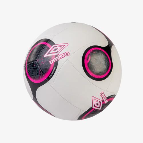 Umbro Neo Swerve Team FB - Size 3 - White/Black/Pink Glo/Carbon