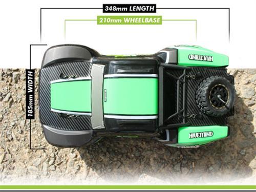 Blackzon Vyper 1/16 Short Course RC Truck Green With Battery & Charger