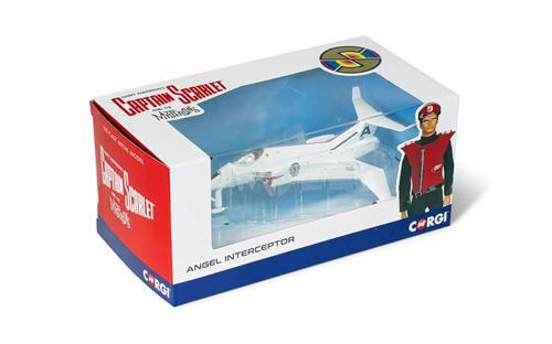Captain Scarlet Angel Interceptor Corgi Diecast Model