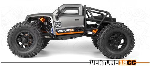HPI Venture18 CC Flux 1/18 Brushless Rock Crawler Gunmetal