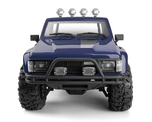 HPI Venture18 Flux 1985 Toyota Hilux SR5 1/18 Rock Crawler Blue