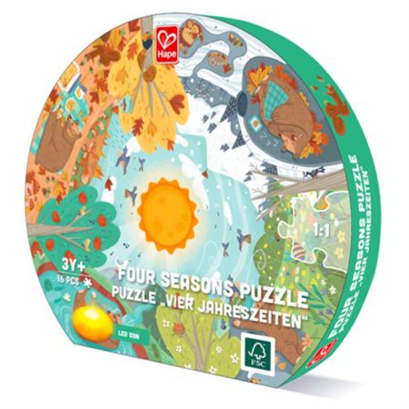 Jigsaw Puzzle - Hape Four Seasons (16pcs)