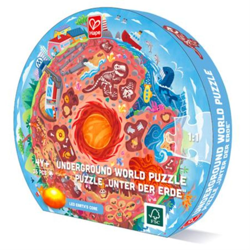 Puzzle - Hape Underground World (36pcs)