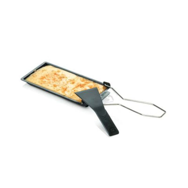 Boska Cheese Barbeclette melting cheese on a grill, enhancing BBQ dishes with gooey richness and flavor.