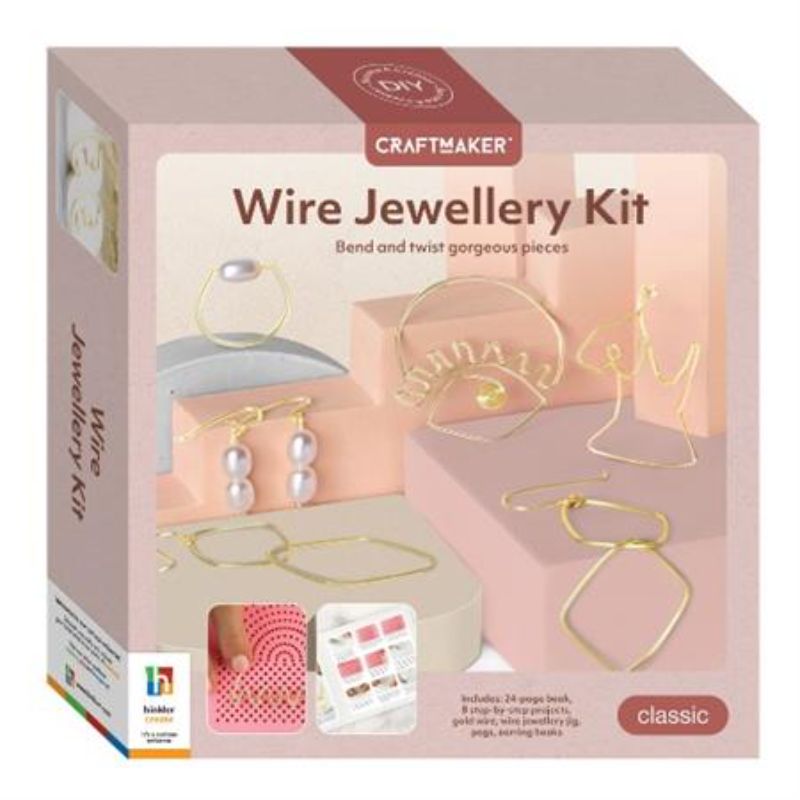 Craft Maker Wire Jewellery Kit (Set of 3)
