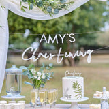 Christening Customisable Christening Bunting