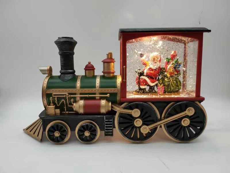 Fibre Optic Train with Santa