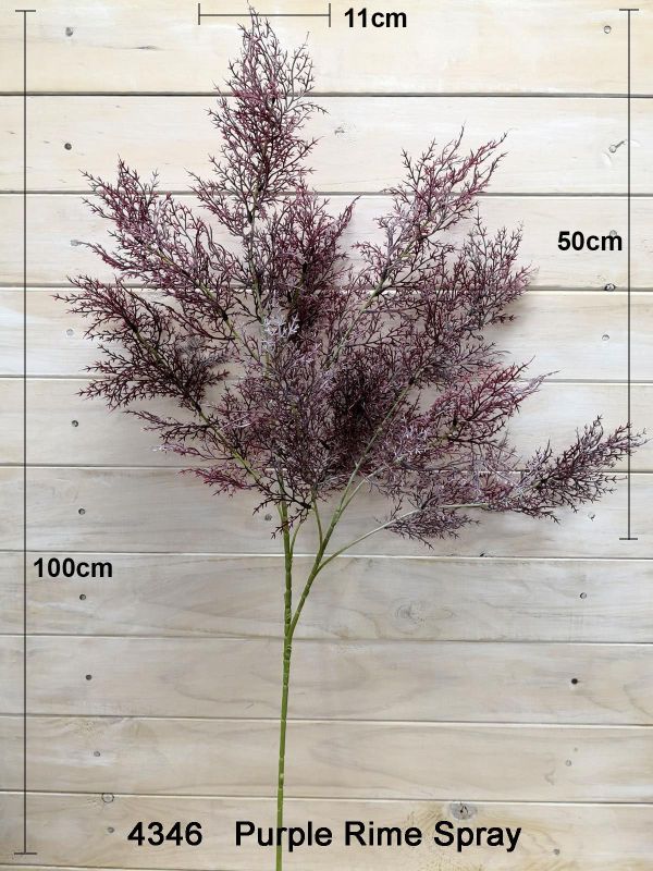 Grass - Rime Grass Spray  Purple