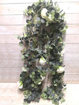 Eucalyptus - 180cmFull Eucalyptus Leaf Garland with Roses