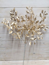 Gold - 70cmGold Holly Leaf Spray  Silver