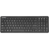 Targus Midsize Multi-Device Bluetooth Antimicrobial Keyboard - Compact, Wireless, Clean