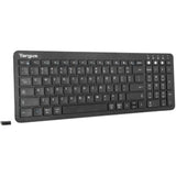 Targus Midsize Multi-Device Bluetooth Antimicrobial Keyboard - Compact, Wireless, Clean