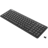 Targus Midsize Multi-Device Bluetooth Antimicrobial Keyboard - Compact, Wireless, Clean