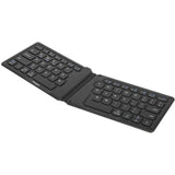 Targus Ergonomic Foldable Antimicrobial Bluetooth Keyboard - Wireless Multi-Device Connectivity