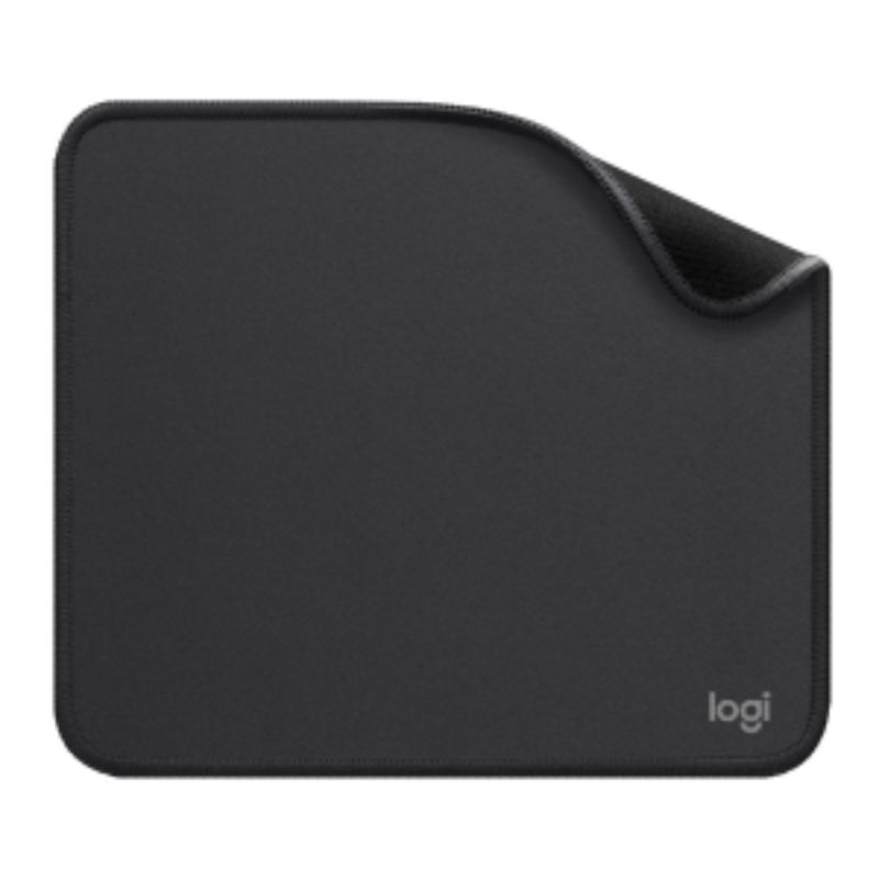 Logitech Studio Series Mouse Pad - Graphite, 200mm x 230mm - Spill Proof & Anti-Slip, Polyester