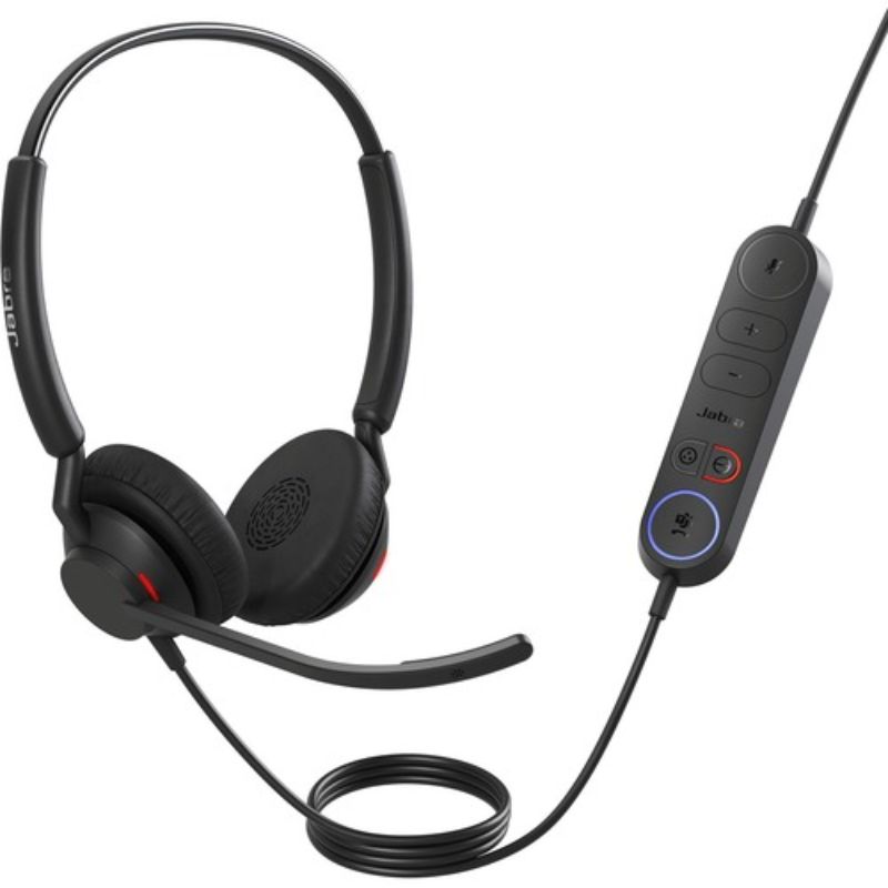 Jabra Engage 40 USB-C Stereo Headset with Inline Call Control - Optimized for Microsoft Teams