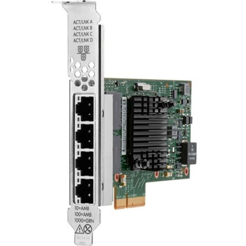 HPE Broadcom BCM5719 1Gb 4-Port Ethernet Adapter for Gen10 Plus Servers - PCIe 2.0