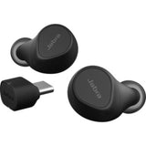 Jabra Evolve2 Buds USB-C UC - Wireless Noise-Cancelling Earbuds for Professionals