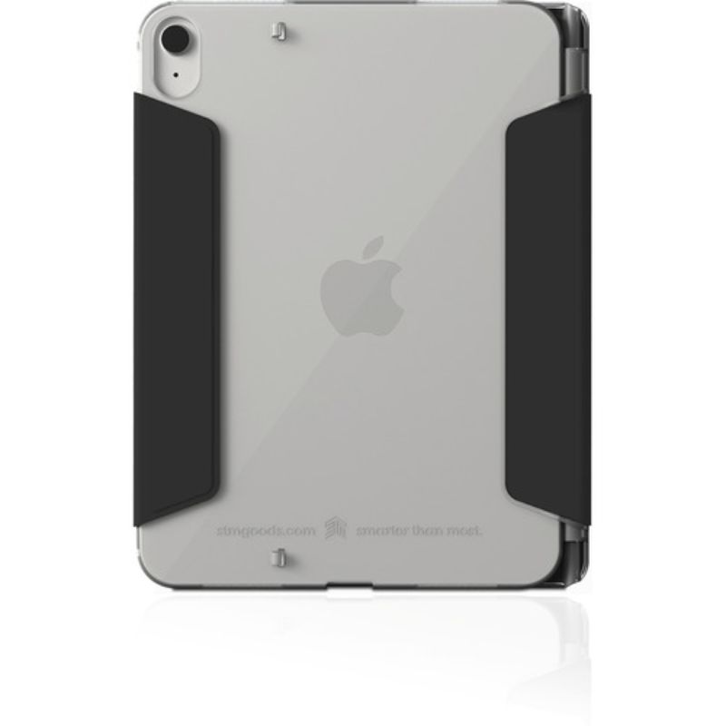STM Studio Black iPad Case for 10th Gen - Stylish Protection & Multi-Position Stand