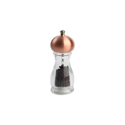 Globe Small Pepper Mill In Clear Acrylic -  T&G