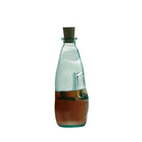 GREEN HOUSE OIL/VINEGAR BOTTLE WITH CORK -  T&G