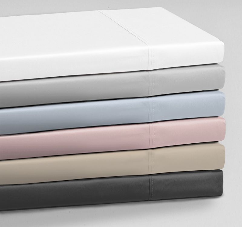 King Single Sheet Set - Bed - 300 TC DUSK (LOGAN & MASON)
