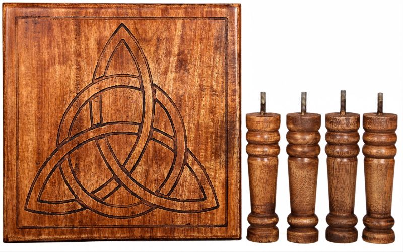 Altar Table - Triquetra Light Mango Wood (35cm)